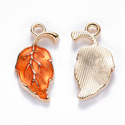 Alloy Enamel Pendants X-ENAM-S121-022E-1