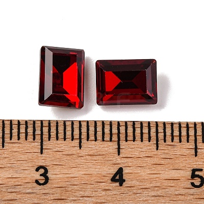 Glass Rhinestone Cabochons RGLA-A026-02B-208-1