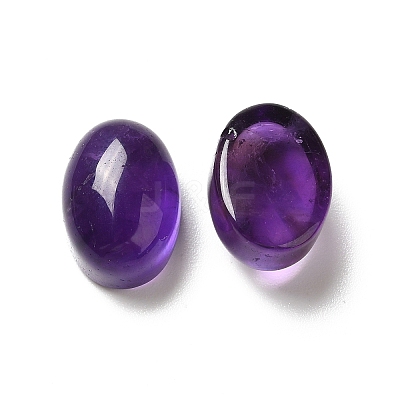 Natural Amethyst Cabochons G-H282-03C-1