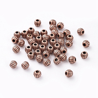 Tibetan Style Spacer Beads RLF0300Y-NF-1
