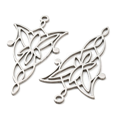 Non-Tarnish 201 Stainless Steel Pendants STAS-M318-22P-1