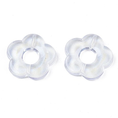 Transparent Acrylic Beads X-OACR-N008-069A-01-1