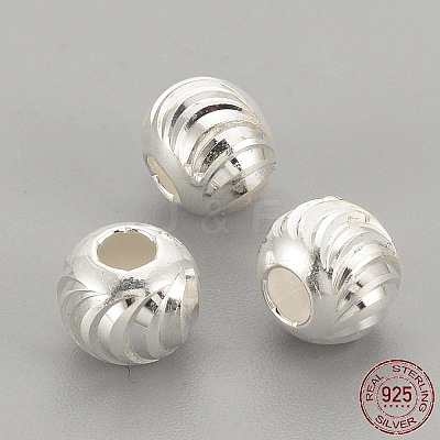 925 Sterling Silver Beads LS-STER-S002-16-3mm-1