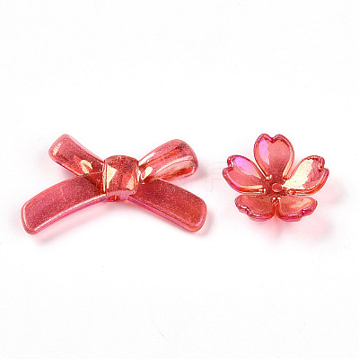 Transparent Acrylic Beads OACR-N137-73B-1