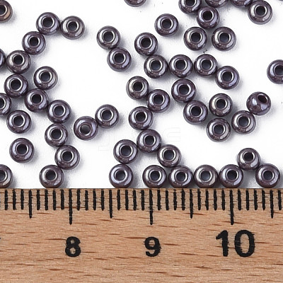 8/0 Czech Opaque Glass Seed Beads SEED-N004-003A-06-1