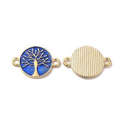 Alloy Enamel Connector Charms ENAM-Q448-03LG-1