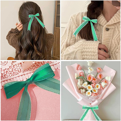 1Roll Solid Color Organza Ribbons ORIB-CY0001-02F-1