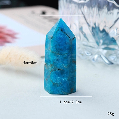 Point Tower Natural Apatite Home Display Decoration PW-WG91959-04-1