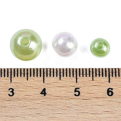 ABS Plastic Imitation Pearl Beads KY-G030-01C-1