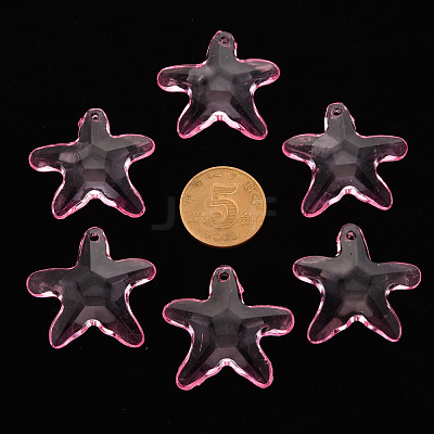 Transparent Acrylic Beads TACR-S154-58B-903-1