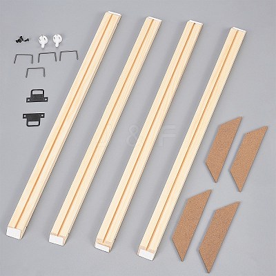 DIY Solid Wood Canvas Frame Kit DIY-BC0003-11A-1