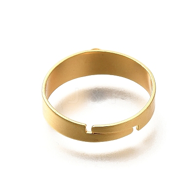 316 Surgical Stainless Steel Adjustable Ring Components STAS-F311-19G-1