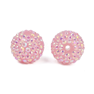 AB-Color Resin Rhinestone Beads RESI-S315-18x20-19-1