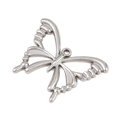 304 Stainless Steel Pendants STAS-E523-01A-P-1