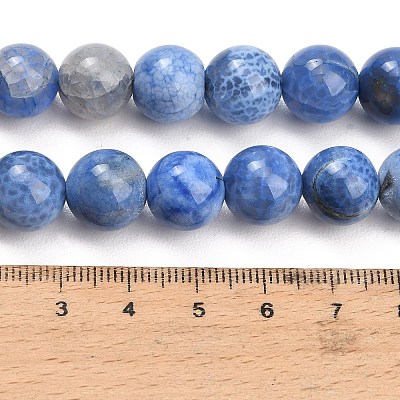 Natural Fire Crackle Agate(Dyed & Heated) Beads Strands G-K425-A04-12mm-1