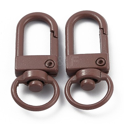 Zinc Alloy Baking Paint Swivel Snap Hooks Clasps PALLOY-H194-A05-1