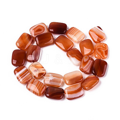 Natural Agate Beads Strands G-N356-03A-16-1