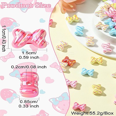Opaque Acrylic Beads FIND-CJC0010-84-1