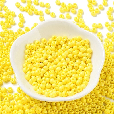 Baking Paint Glass Seed Beads SEED-H002-I-A502-1