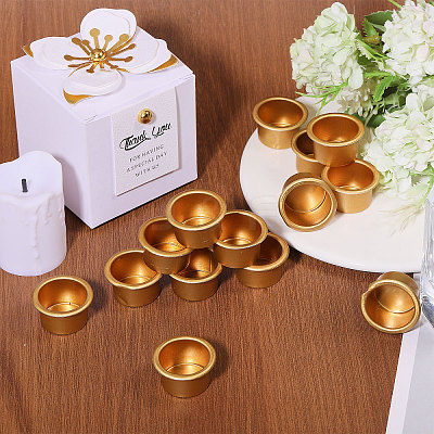 40Pcs Aluminum Candle Cups AJEW-CA0004-53A-1