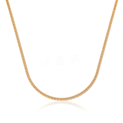 Ion Plating(IP) 304 Stainless Steel Diamond Cut Chunky Curb Chains CHS-CJ0001-30G-1