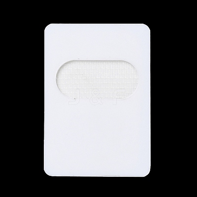 Oval Hole Acrylic Pearl Display Board Loose Beads Paste Board ODIS-M006-01J-1