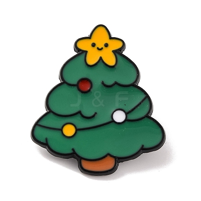 Christmas Theme Enamel Pins JEWB-M043-05F-1