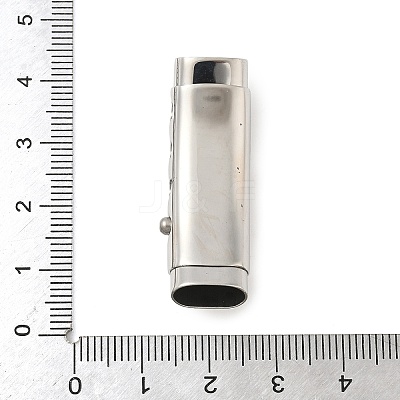 304 Stainless Steel Bayonet Clasps STAS-Z147-29P-03-1