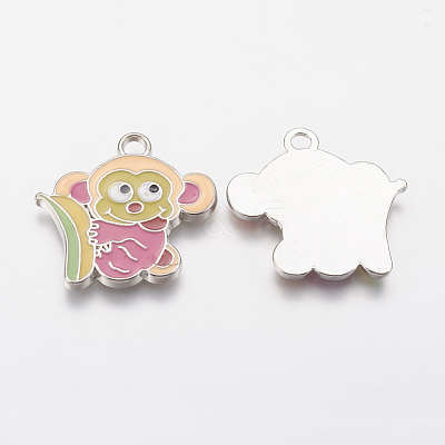 Alloy Enamel Pendants EA5857Y-2-1