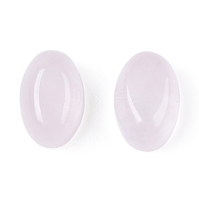 Natural Rose Quartz Cabochons G-A094-01A-12-1