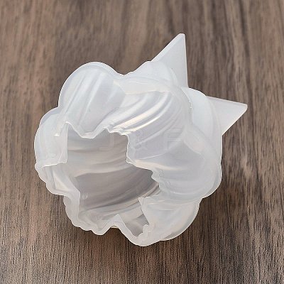 DIY Twist Teardrop Candle Silicone Molds DIY-G113-06A-1