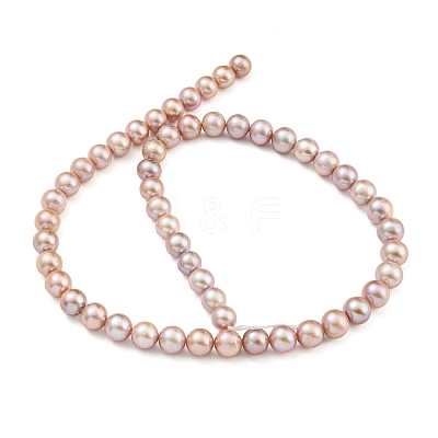 Natural Cultured Freshwater Pearl Beads Strands PEAR-E018-21-1