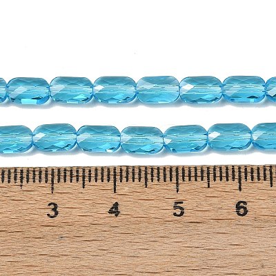 Transparent Glass Beads Strands GLAA-Z018-C23-1