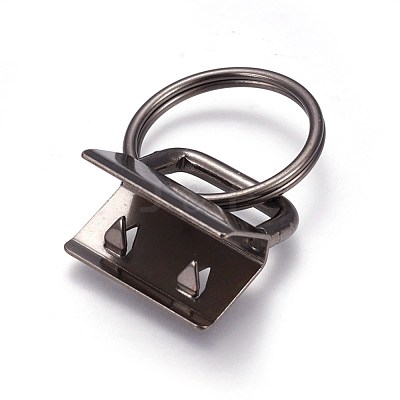 Electroplate Iron Split Key Rings IFIN-WH0044-01A-B-1
