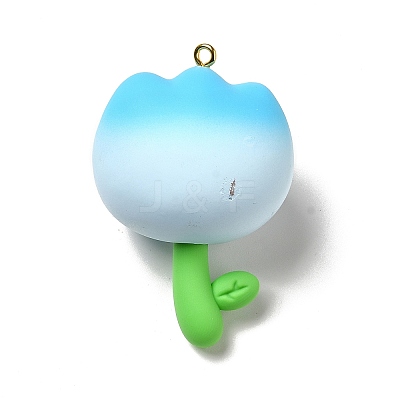 PVC Plastic and Resin Big Pendants LS-PVC-K001-01D-1