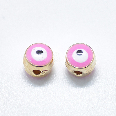 Alloy Enamel Beads ENAM-S117-01D-1