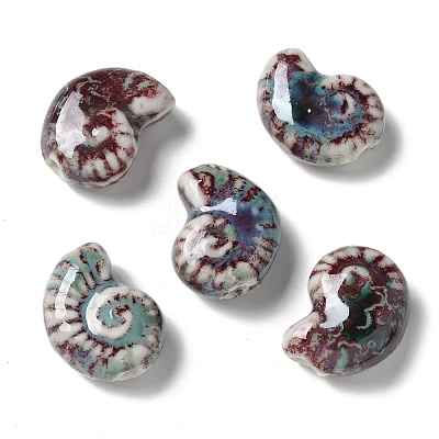 Handmade Porcelain Beads PORC-L080-F14-1