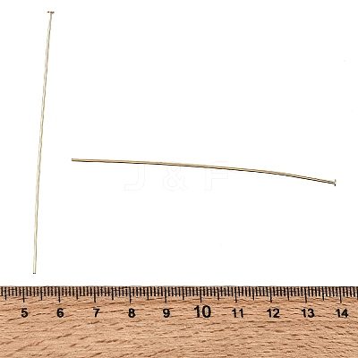 Brass Head Pins KK-CBA1A60-11B-G-1