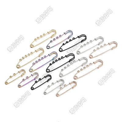 304 Stainless Steel Kilt Pins with 2 Loops STAS-K252-05A-M-1