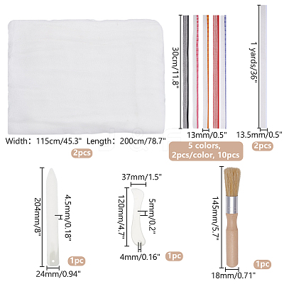 DIY Bookbinding Kits DIY-WR0005-10-1