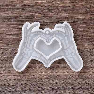 DIY Skull Theme Pendant Silicone Molds LS-SIMO-H010-07C-1