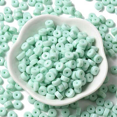 Opaque Colours Glass Seed Beads SEED-E001-P3x6mm-02-1