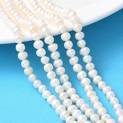 Natural Cultured Freshwater Pearl Beads Strands PEAR-I007-07O-03A-1