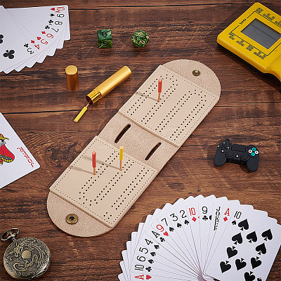PU Outdoor Cribbage Card Game Scoreboard AJEW-WH0033-05-1