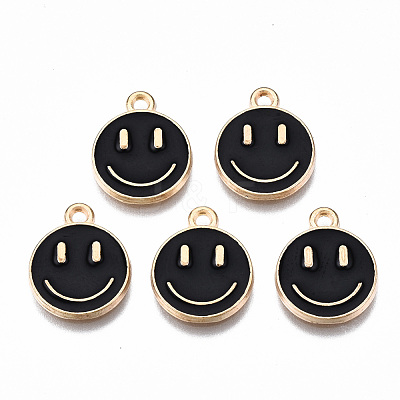 Alloy Enamel Charms ENAM-S121-165A-RS-1