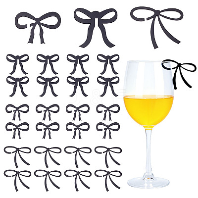 30Pcs 3 Styles Acrylic Wine Glass Charms AJEW-ME0001-11B-1