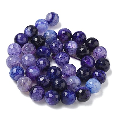 Natural Agate Beads Strands G-M437-C01-01U-1