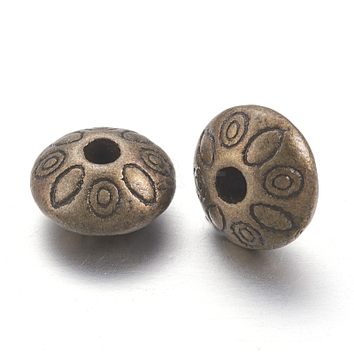 Tibetan Style Alloy Spacer Beads MLF10978Y-NF-1