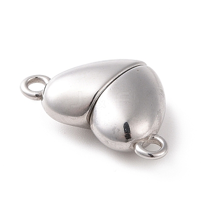 Non-Tarnish 316 Surgical Stainless Steel Magnetic Clasps STAS-B029-04-1