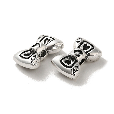 Tibetan Style Alloy Beads PALLOY-P302-01A-AS-1